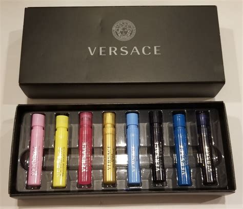 versace perfume sampler|Versace men's cologne sampler set.